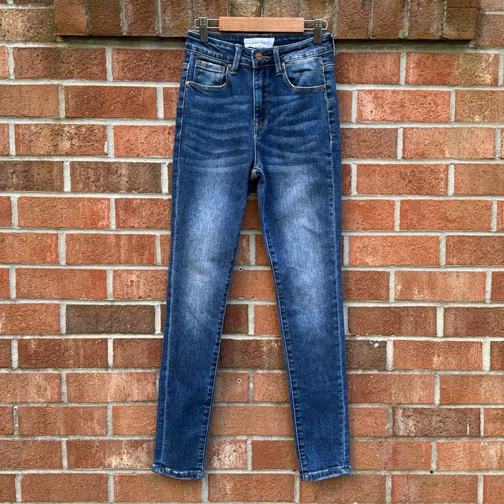 Risen Los Angelas High Rise Skinny Jeans sz 1 (25)